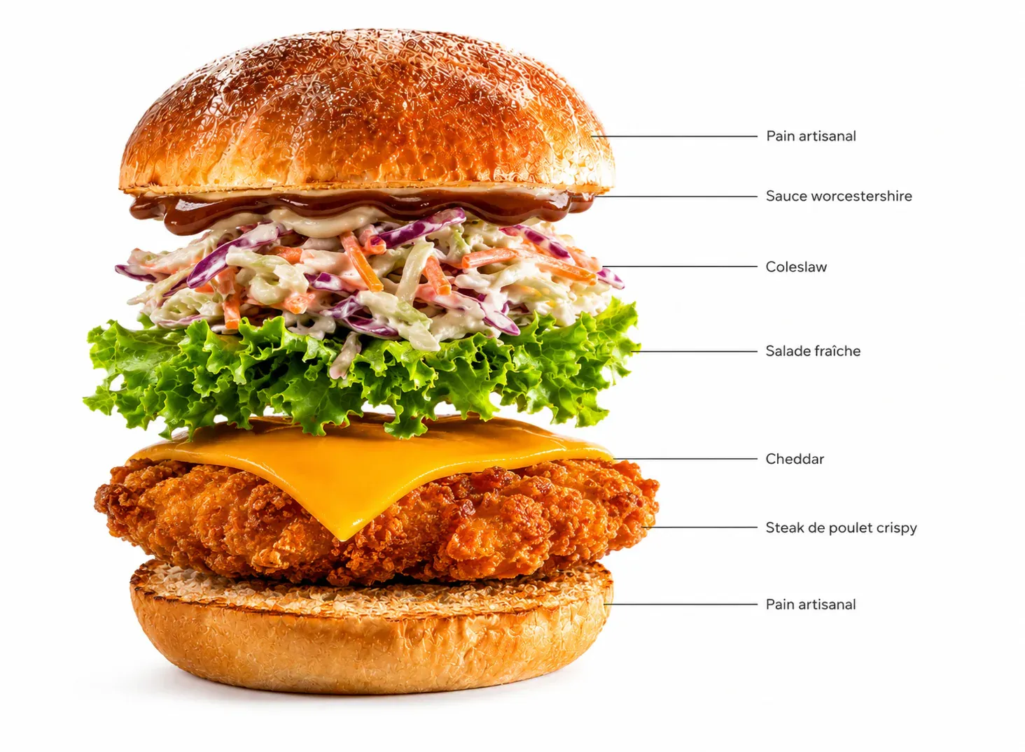 Composition détaillée du Crispy : tous les ingrédients