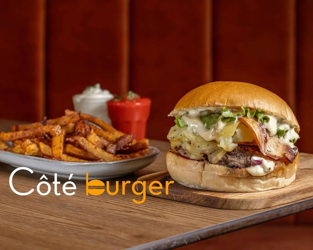 Burger maison et frites coupées sur place, Côté Burger Annecy
